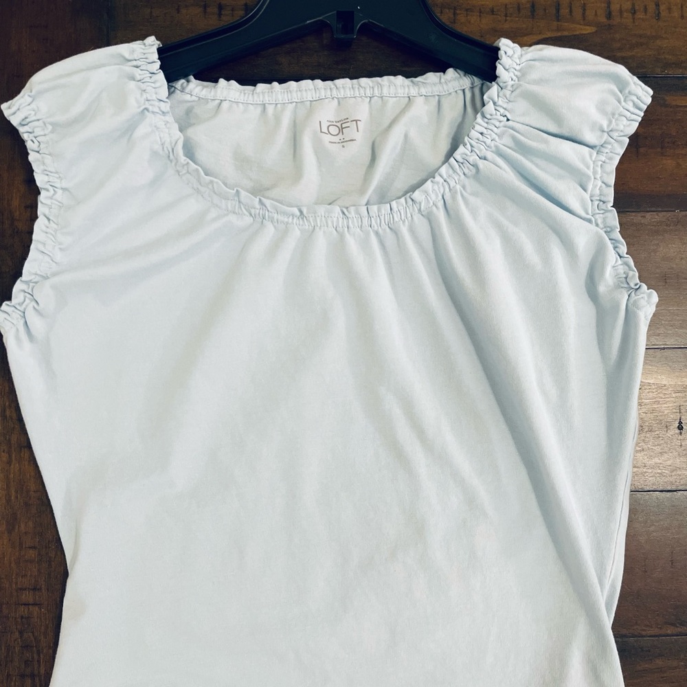 Pale Blue LOFT Shirt